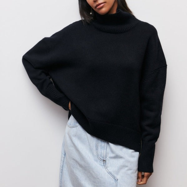 Harper - Luxe Turtleneck Sweater | By Julian & Claire Toronto