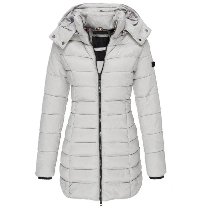 Naomi - Hooded Slim Fit Jacket | By Julian & Claire Toronto