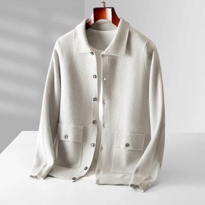 Tommy - Classic Pocket Cardigan | By Julian & Claire Toronto