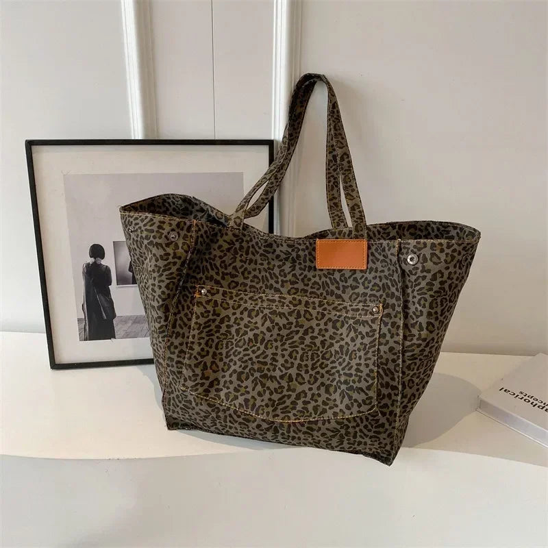 Morgan – Effortless Chic Leopard Tote Bag | By Julian & Claire Toronto