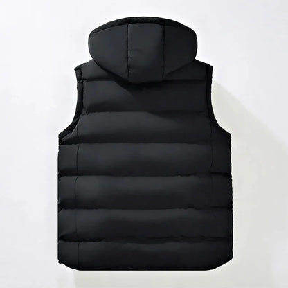 Edwin - All-Season Hooded Vest | By Julian & Claire Toronto