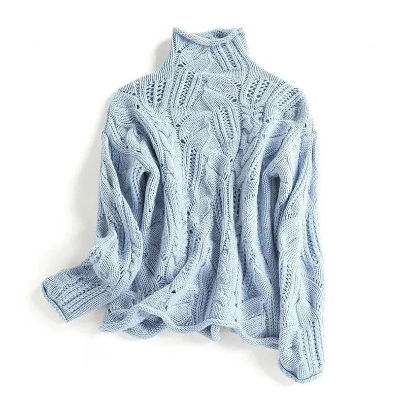 Ava - Comfortable Turtleneck Sweater | By Julian & Claire Toronto