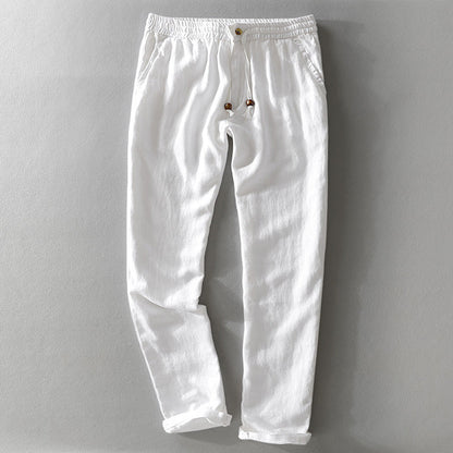 Quinlan - Lightweight Summer Trouser Pants | By Julian & Claire Toronto