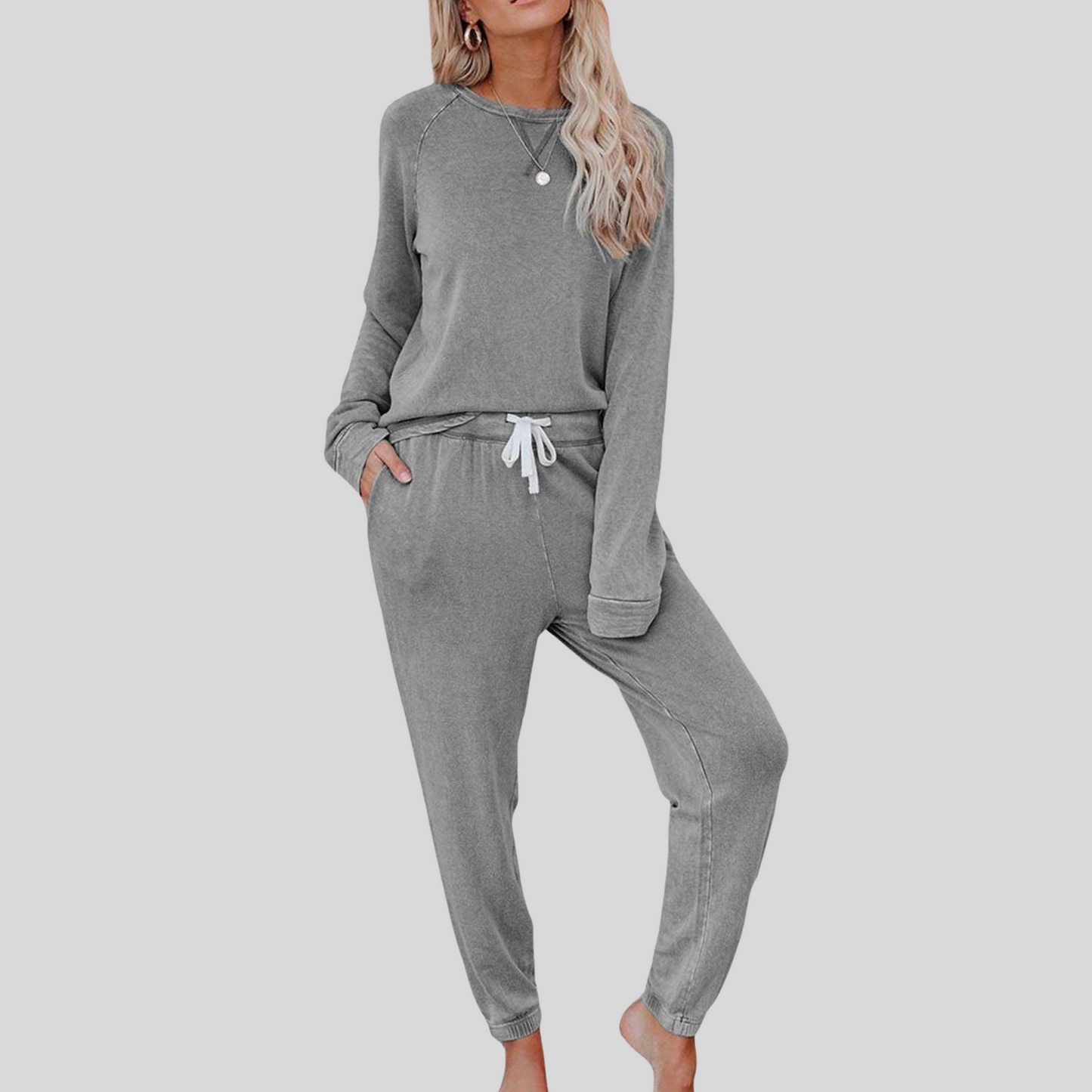 Luna - Long Sleeve and Sweatpants Set | By Julian & Claire Toronto