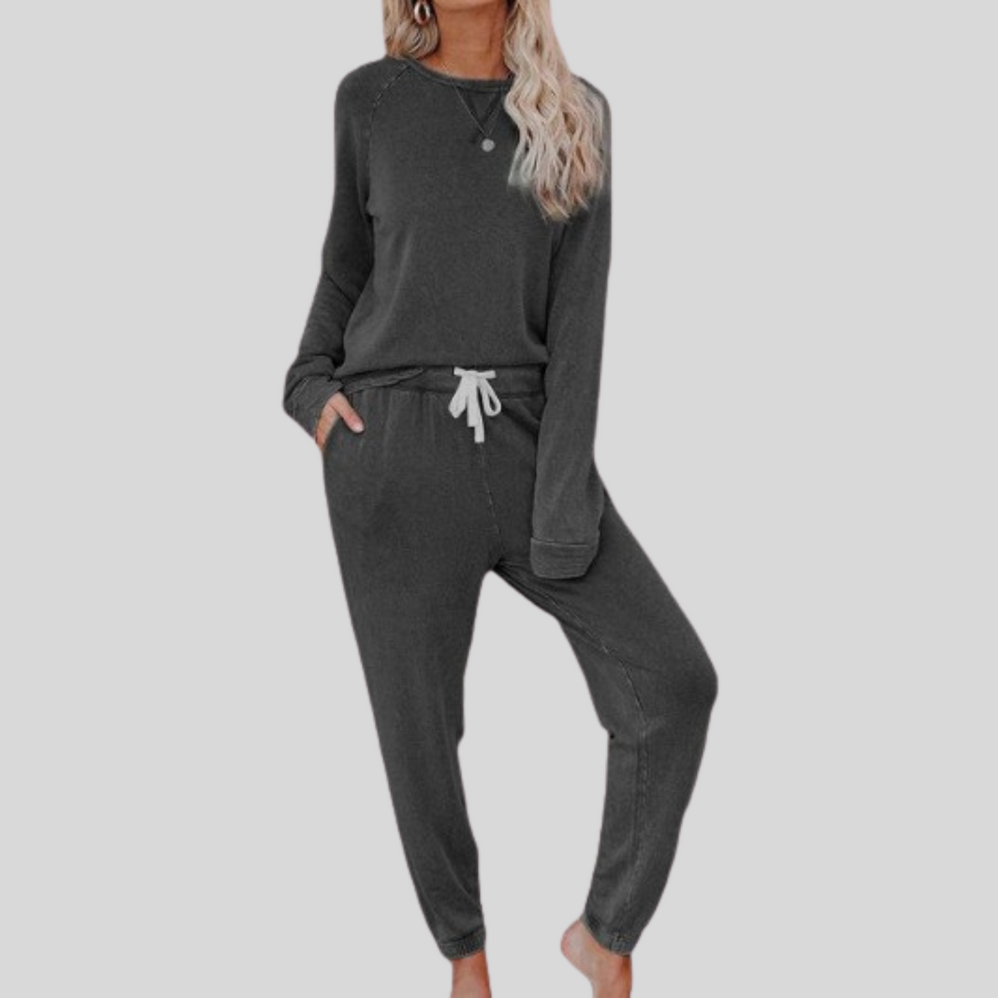 Luna - Long Sleeve and Sweatpants Set | By Julian & Claire Toronto