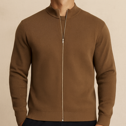 Benjamin - Ribbed Zip Jacket | By Julian & Claire Toronto