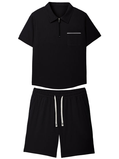 Tomas - Short-Sleeve Polo Set | Julian & Claire Toronto