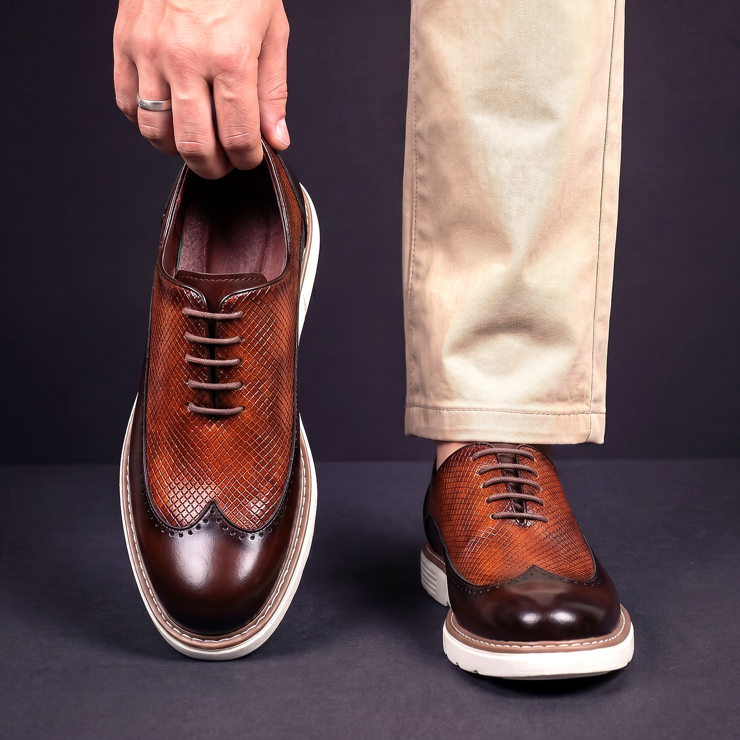 Rick - Classic Formal Lace-Up Shoes | By Julian & Claire Toronto