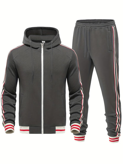 Avery - Casual Full-Zip Tracksuit Set | By Julian & Claire Toronto