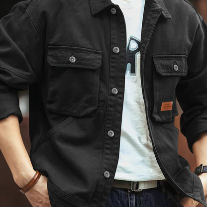 Clinton - Casual Multi-Pocket Jacket | By Julian & Claire Toronto