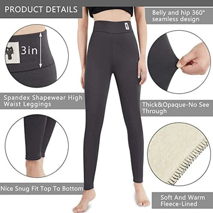 Margaret – Cosy Fleece Leggings | By Julian & Claire Toronto