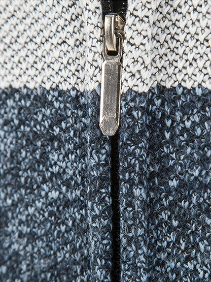 Boris - Colour Block Hooded Jacket | By Julian & Claire Toronto