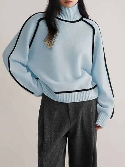 Chloe - Elegant Turtleneck Sweater | By Julian & Claire Toronto