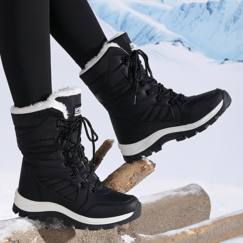Hazel - Winter Outdoor Warm Hiking Boots | Julian & Claire Toronto