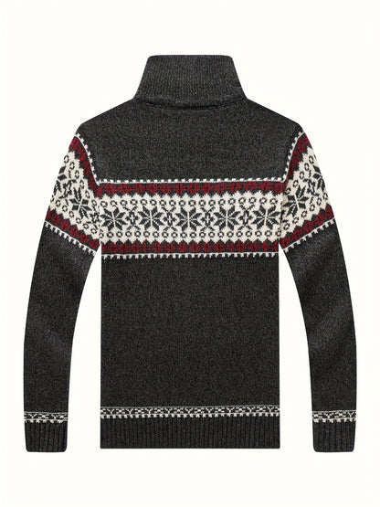 Boyd - Heritage Patterned Cardigan | By Julian & Claire Toronto
