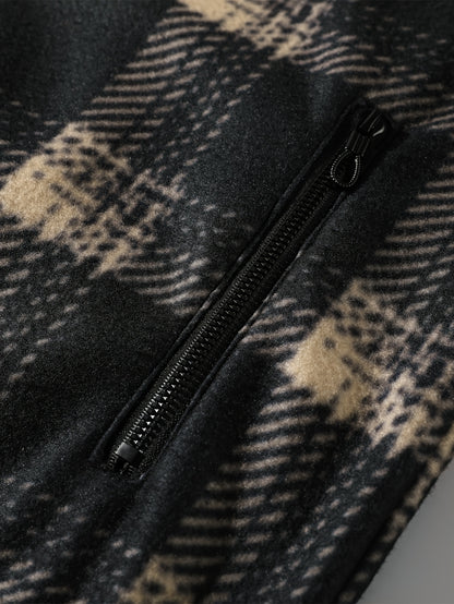 Augustine - Casual Check Hooded Set | By Julian & Claire Toronto