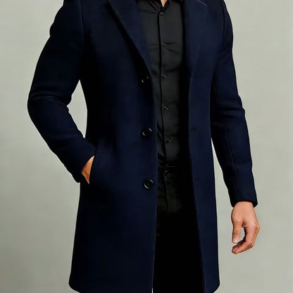 Alessandro - Elegant Business Overcoat | By Julian & Claire Toronto