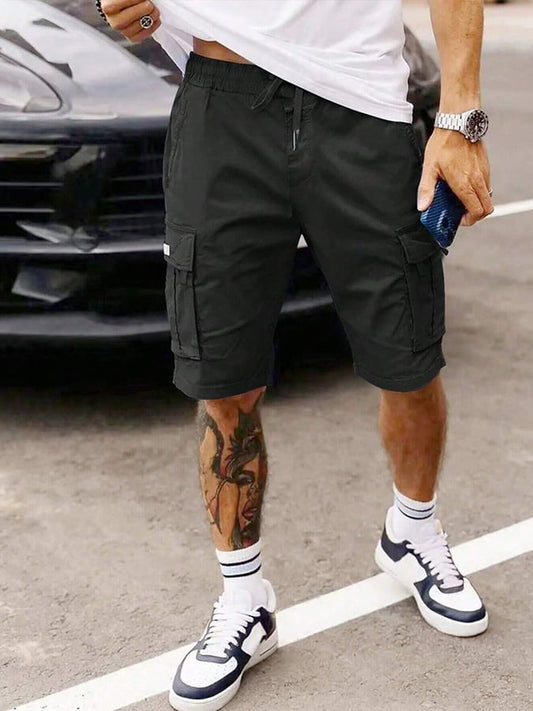 Elias -  Multi-Pocket Cargo Shorts | By Julian & Claire Toronto