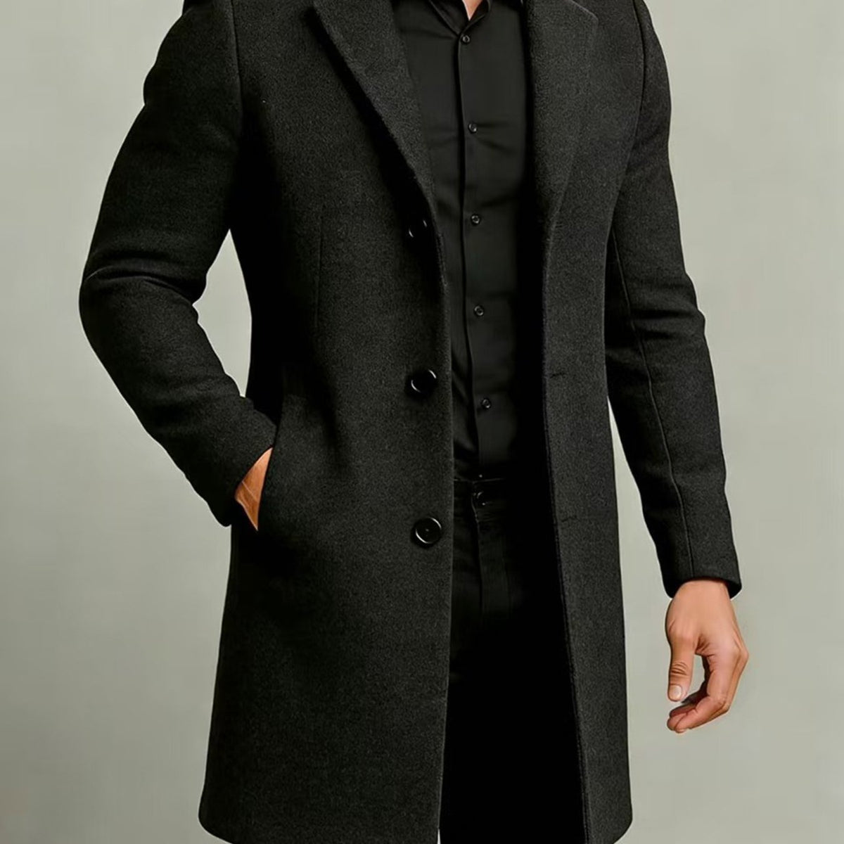 Alessandro - Elegant Business Overcoat | By Julian & Claire Toronto