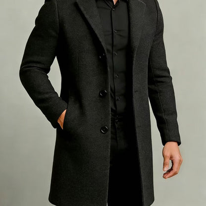 Alessandro - Elegant Business Overcoat | By Julian & Claire Toronto