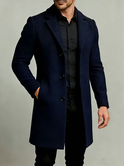 Alessandro - Elegant Business Overcoat | By Julian & Claire Toronto