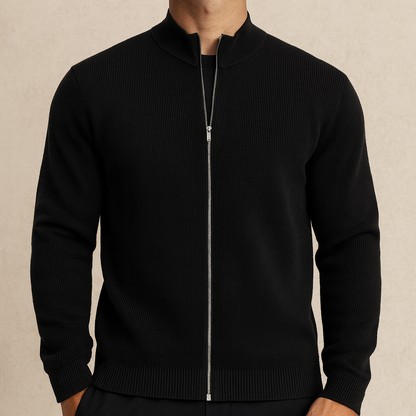 Benjamin - Ribbed Zip Jacket | By Julian & Claire Toronto