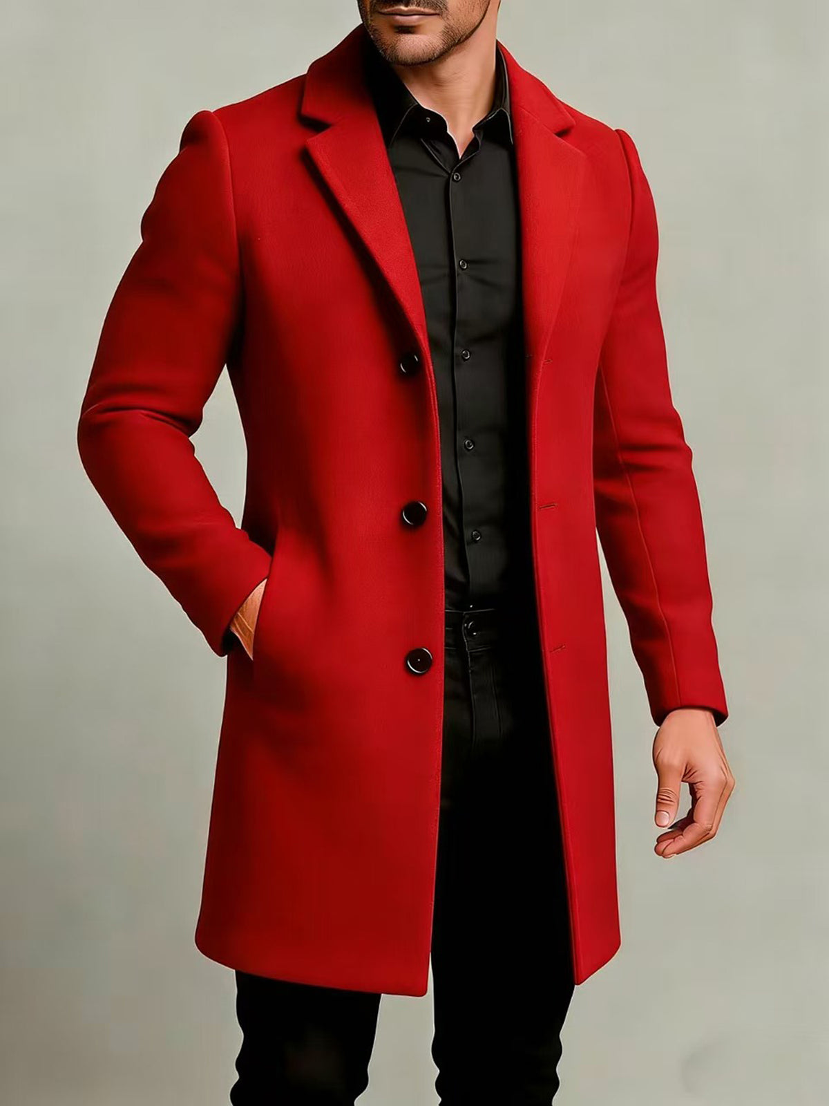 Alessandro - Elegant Business Overcoat | By Julian & Claire Toronto