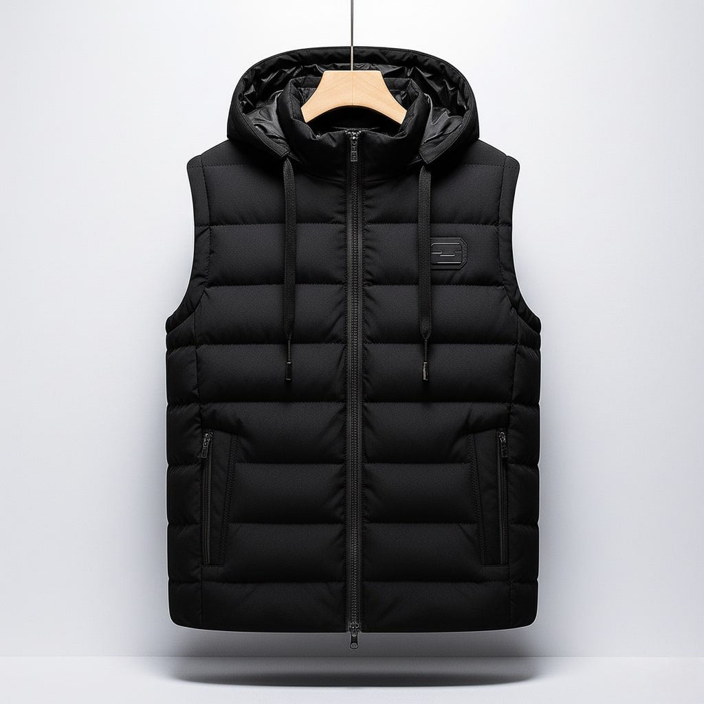 Danny - Padded Zip-Up Vest | By Julian & Claire Toronto