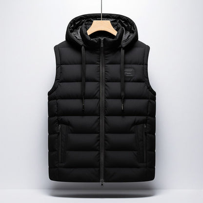 Danny - Padded Zip-Up Vest | By Julian & Claire Toronto