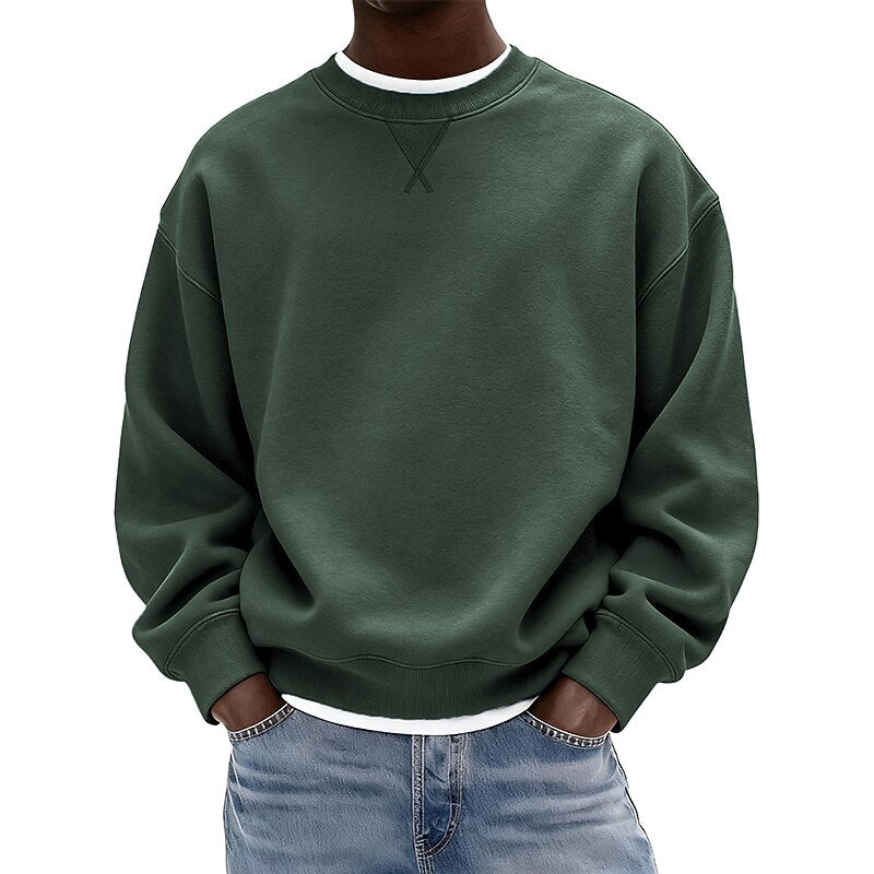 Bruce - Relaxed Crew Neck Sweatshirt | By Julian & Claire Toronto