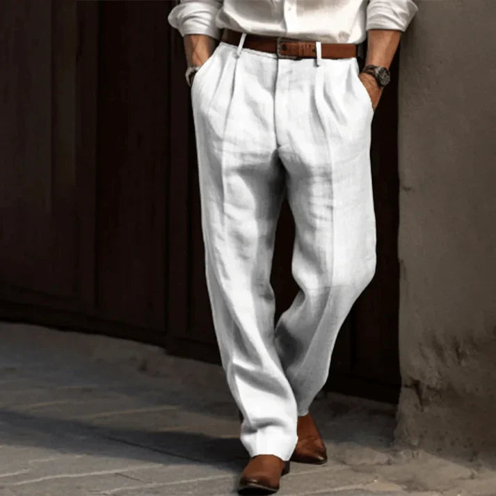 Murphy - Relaxed Straight-Leg Pants | By Julian & Claire Toronto
