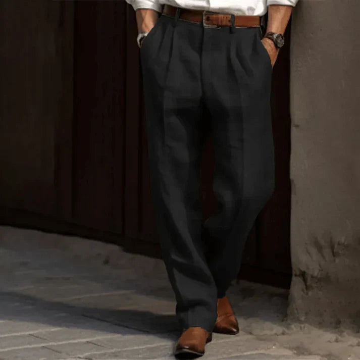 Murphy - Relaxed Straight-Leg Pants | By Julian & Claire Toronto