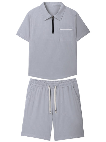 Tomas - Short-Sleeve Polo Set | Julian & Claire Toronto