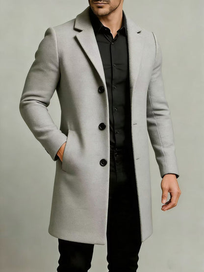 Alessandro - Elegant Business Overcoat | By Julian & Claire Toronto