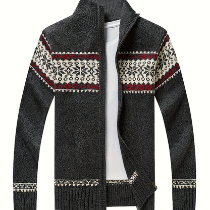Boyd - Heritage Patterned Cardigan | By Julian & Claire Toronto
