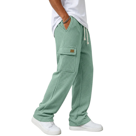 Erik - Textured Casual Cargo Pants | By Julian & Claire Toronto