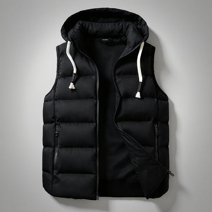 Edwin - All-Season Hooded Vest | By Julian & Claire Toronto