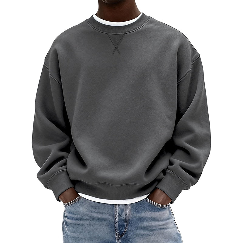 Bruce - Relaxed Crew Neck Sweatshirt | By Julian & Claire Toronto