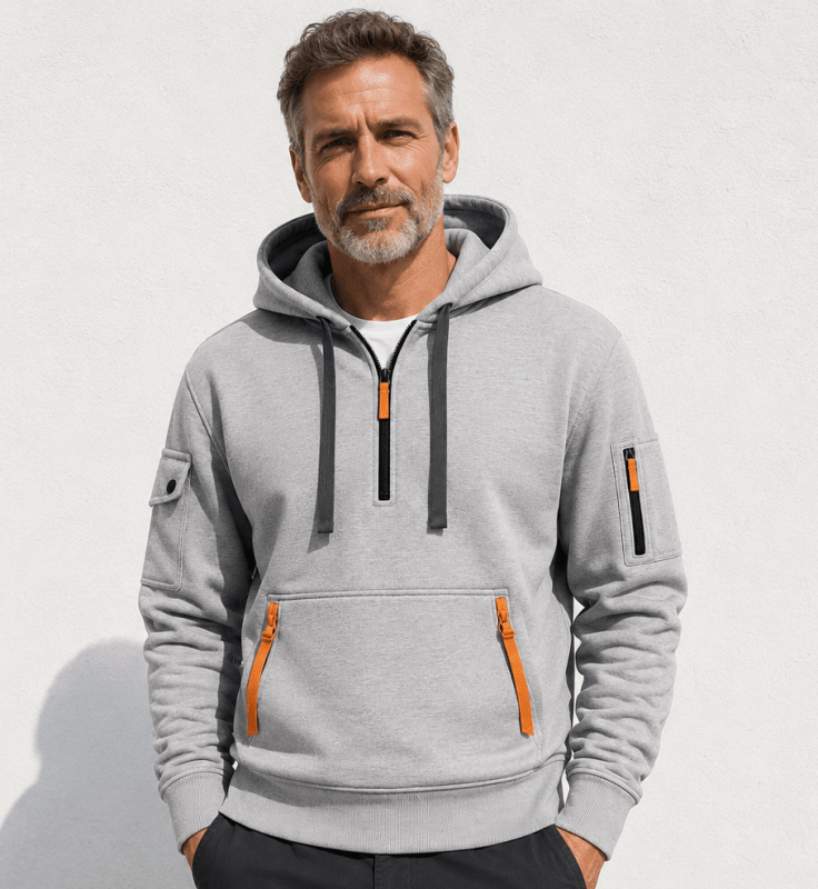 Kerry - Relaxed Hooded Pullover | By Julian & Claire Toronto