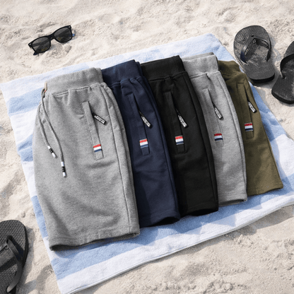 Clifton - Retro Knit Lounge Shorts | By Julian & Claire Toronto