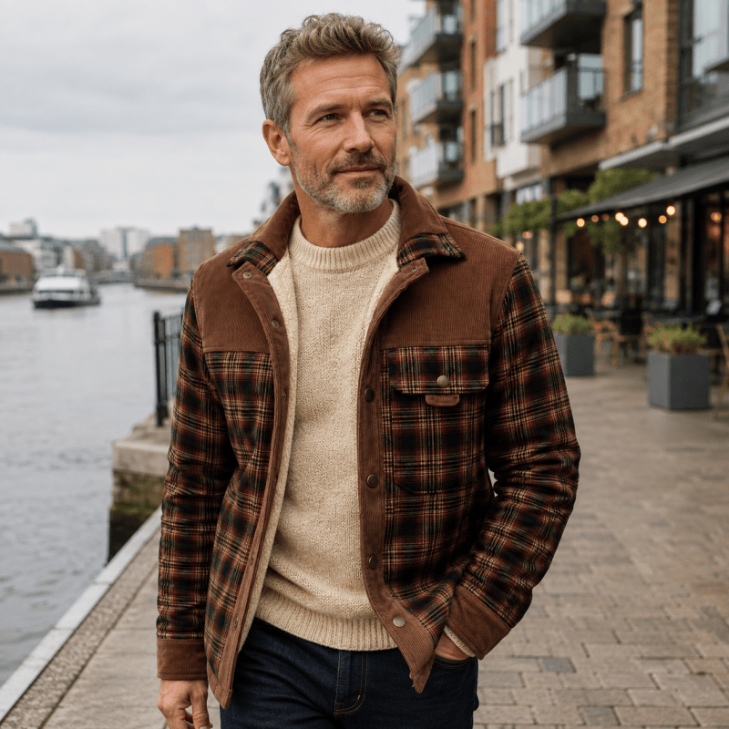 Devin - Heritage Plaid Jacket | By Julian & Claire Toronto