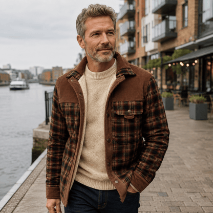 Devin - Heritage Plaid Jacket | By Julian & Claire Toronto