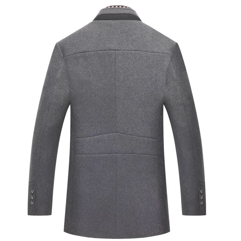 Alex - Classic Tailored Pea Coat | By Julian & Claire Toronto