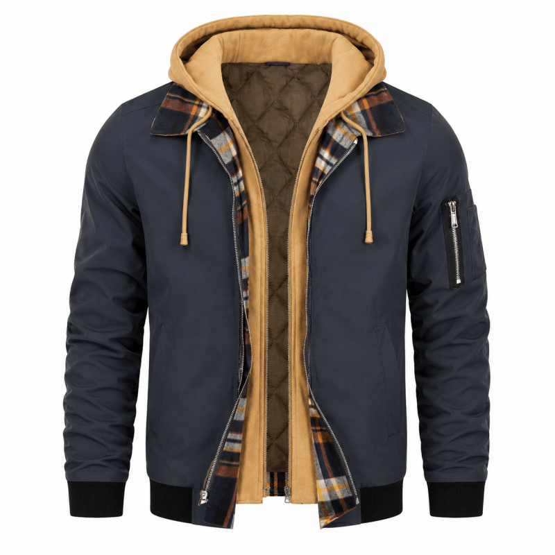 Joe - Casual Check Jacket | By Julian & Claire Toronto