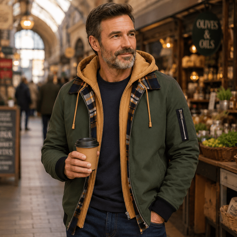 Joe - Casual Check Jacket | By Julian & Claire Toronto
