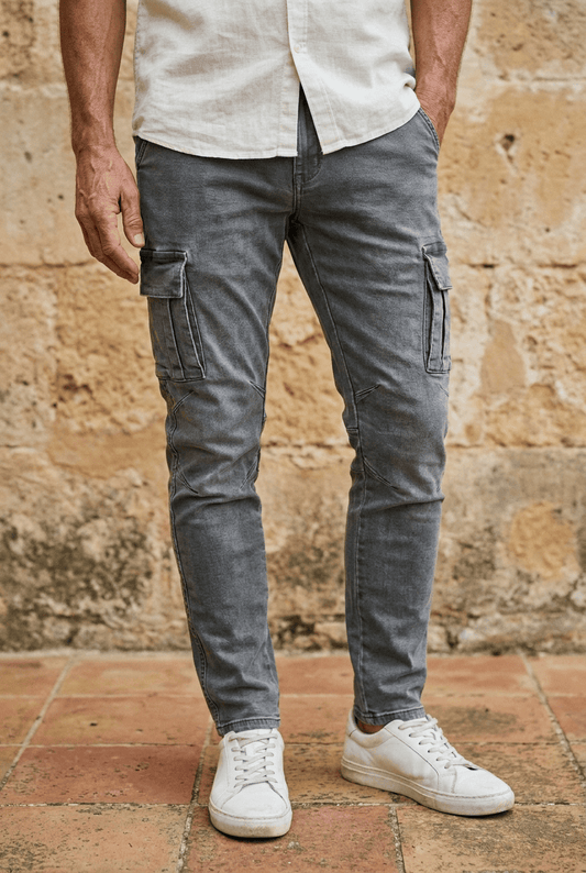 Jesse - Modern Cargo Jeans | By Julian & Claire Toronto