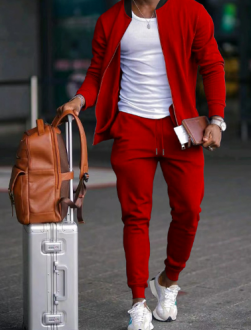 Danick – Casual Zip-Up Travel Tracksuit Set | By Julian & Claire Toronto