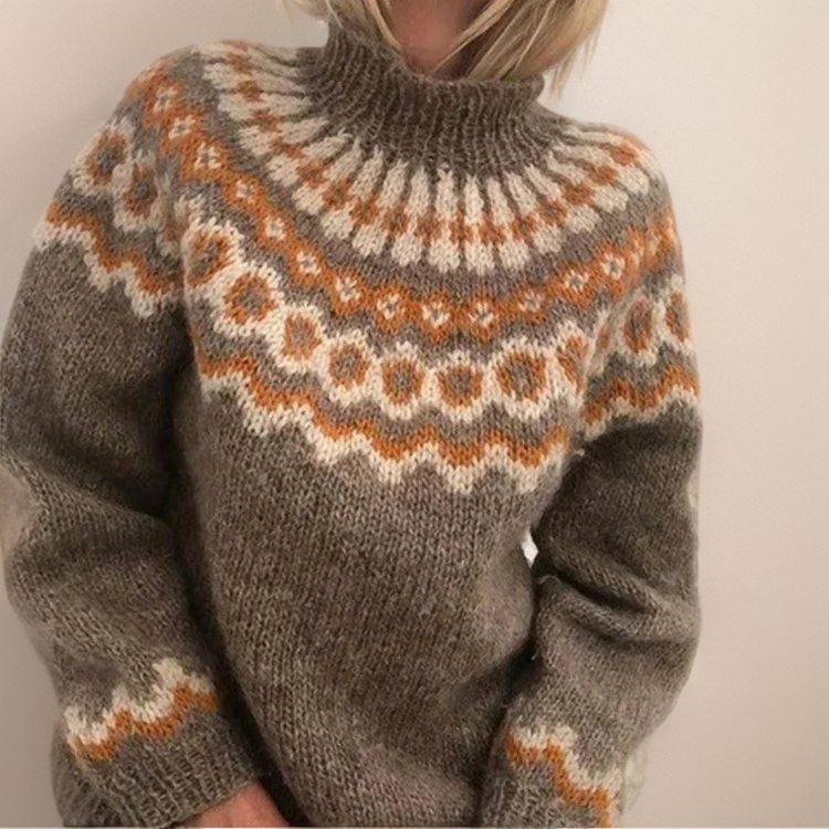 Olivia - Warm Turtleneck | By Julian & Claire Toronto