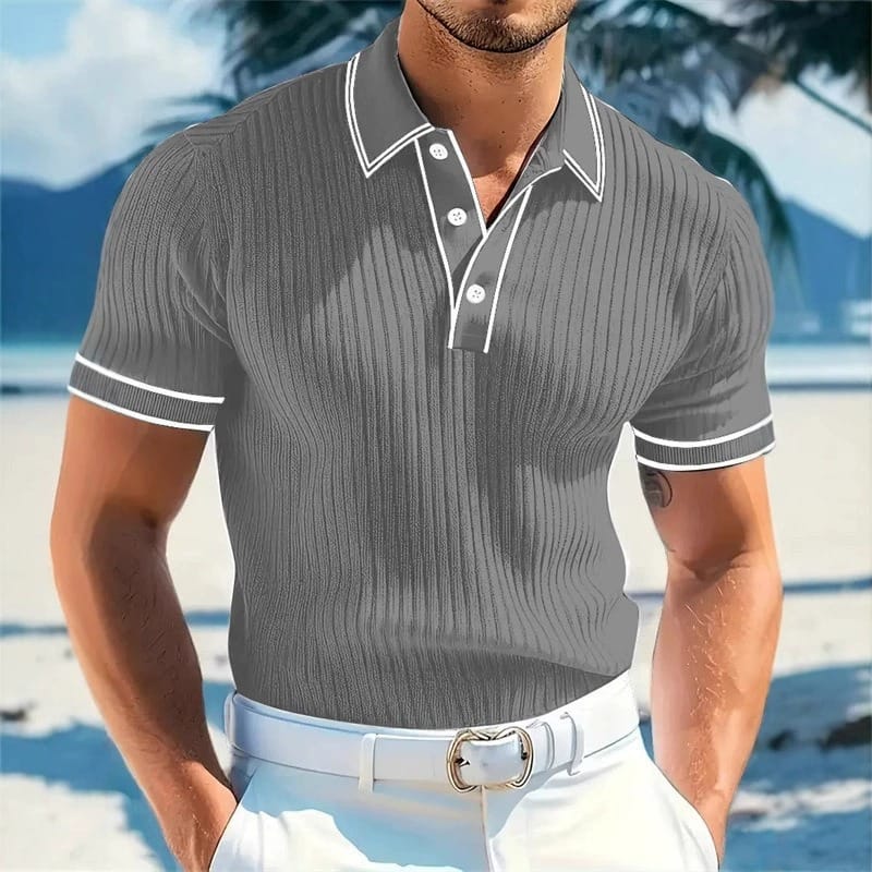 Cash - Timeless Short Sleeve Polo | By Julian & Claire Toronto