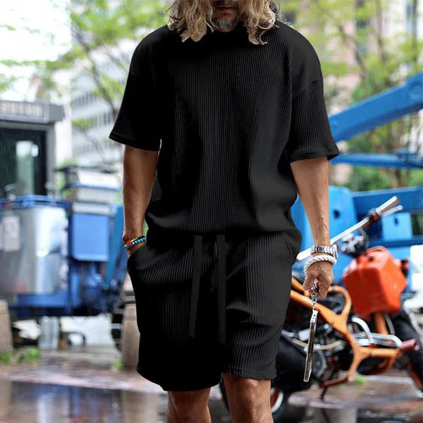 Talin - Relaxed Resort Shirt & Shorts Set | By Julian & Claire Toronto